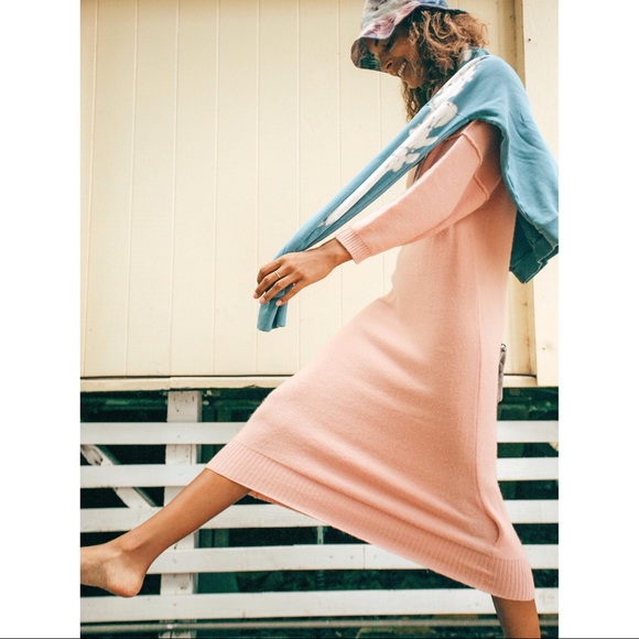 Free People La Boheme Sweater Midi Dress - Picture 3 of 10